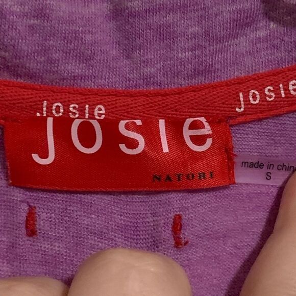 Josie Natori Button Down Blouse Top Dragon Sm - Picture 4 of 8